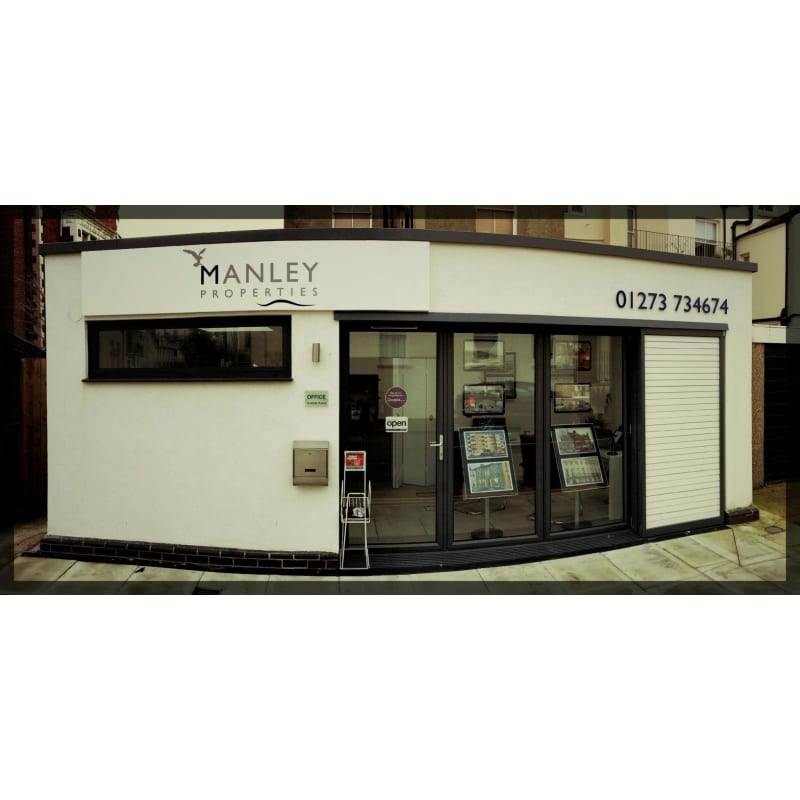 Manley Properties office frontage at 18 Hove Place, Hove